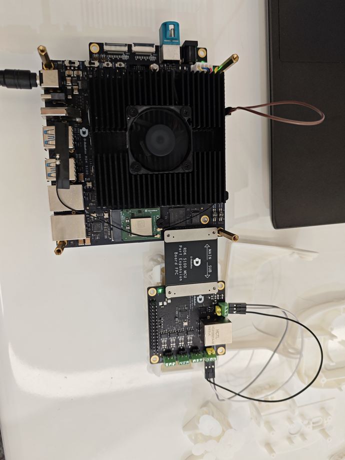 RDK S100 MCU expansion board CAN wiring
