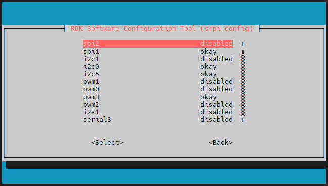 I3 Peripheral Bus Config